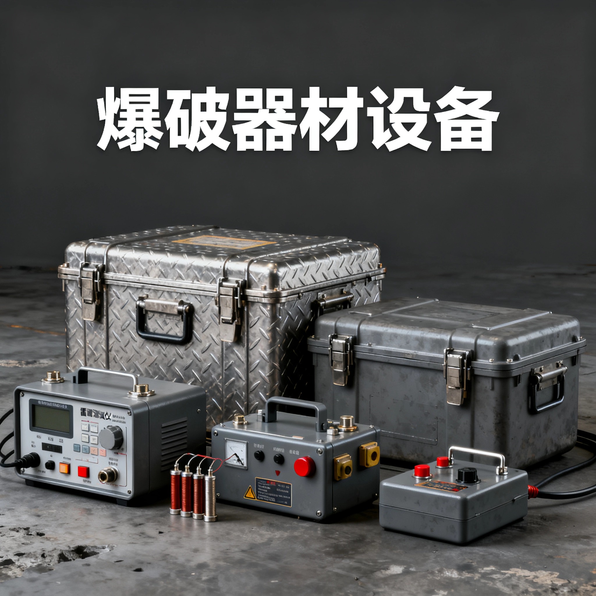 贾汪爆破工程师的“兵器库”：常用器材一册通